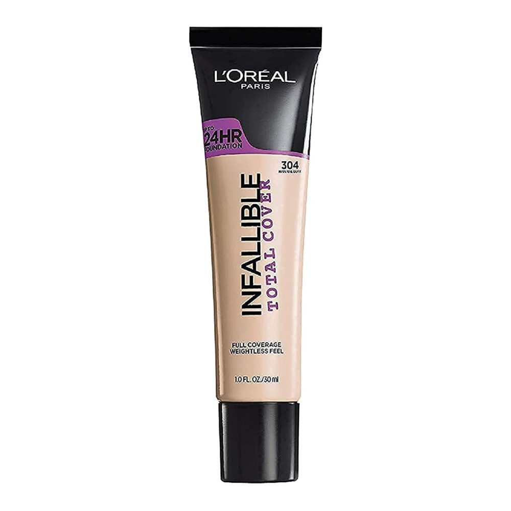 L\'Oreal Paris Infallible Total Cover Foundation, Natural Buff, 1 fl; oz.
