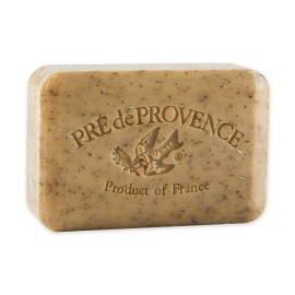 Pre de Provence Artisanal Soap Bar, Enriched with Organic Shea Butter, Natural French Skincare, Quad Milled for Rich Smooth Lather, 8.8 Ounce, Herbs of Provence