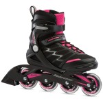 Bladerunner by Rollerblade Advantage Pro XT Women\'s Adult Fitness Inline Skate, Black and Pink, Inline Skates, 10