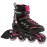 Bladerunner by Rollerblade Advantage Pro XT Women\'s Adult Fitness Inline Skate, Black and Pink, Inline Skates, 10