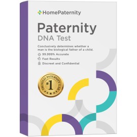 HomePaternity DNA Paternity Testing for Child and Father, USPS Return, Over 99.99% Confidence, All Fees Included, Fast Paternity Results