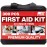 M2 BASICS Premium 300-Piece Emergency First Aid Kit (40 Unique Items) for Home, Car, Business, Travel & Outdoors - Durable Carry Bag, Medical Supplies for Camping & Sports