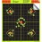 12x12 Sight in Adhesive SPLATTERBURST Shooting Targets - Instantly See Your Shots Burst Bright Fluorescent Yellow Upon Impact! (10 Pack)