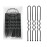U Shaped Hair Pins for Buns, 100 PCS 2.8 Hair Pins for Women Hair Styling with Thick Hair