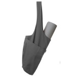 Yogiii Yoga Mat Bag | Original YogiiiTote Yoga Sling Tote w/Large Side Pocket & Zipper Pocket | Fits Most Size Mats (Ash Gray)