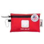 Thrive Mini First Aid Kit - Waterproof Rip-Stop Travel Med Kit, Compact Travel Essentials, 66-Piece Set