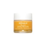 DERMA-E Vitamin C Intense Night Cream, 2 Oz, Brightening and Hydrating Facial Skin Renewing Cream, Anti-Aging Overnight Face Moisturizer for Skincare and Youthful Radiance