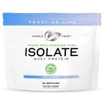 Muscle Feast Grass-Fed Whey Protein Isolate, All Natural Hormone Free Pasture Raised, Whey Isolate Protein Powder for Men and Women, Clean, Non-GMO & Gluten-Free Isolate Protein - Unflavored, 2lb