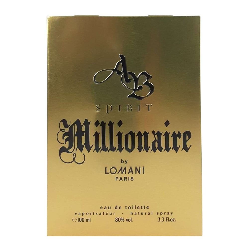 Lomani Ab Spirit Millionaire FOR MEN by Lomani - 3.3 oz EDT Spray