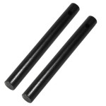 West Lake Tactical Set of Two 1/2 x 5 DIY Ferrocerium (Ferro) Rods Flint Fire Starter Magnesium Tool Kit AKA Firesteel