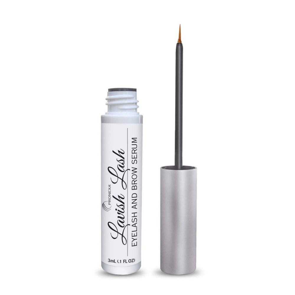 Pronexa Hairgenics Lavish Lash - Eyelash Growth Enhancer & Brow Serum with Biotin & Natural Growth Peptides for Long, Thick Lashes and Eyebrows! Dermatologist Certified, Cruelty Free & Hypoallergenic.