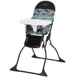 Cosco Kids Highchair for Baby, Simple Foldable High Chair, Convenient, Lightweight, and Compact Design, Spritz