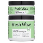 Fresh Wave Odor Removing Gel, 15 oz. & 7 oz. - Odor Absorbers for Home, Safer Odor Relief, Natural Plant-Based Odor Eliminator, Every 15 oz. lasts 30-60 Days, For Cooking, Trash & Pets