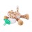 Nookums Paci-Plushies Shakies - Pacifier Holder - Adapts to Name Brand Pacifiers, Suitable for All Ages, Plush Toy Includes Detachable Pacifier (Brown Giraffe)
