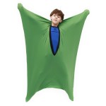 SANHO Dynamic Movement Sensory Sox - Updated Version, Small, 3-5 Years, 40 L x 27 W Green