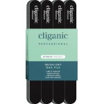 Cliganic 12 Pack Nail File Set: 180/240 Grit | Professional Emery Boards for Natural, Gel & Acrylic Nails | Washable Double Sided Kit | Cliganic 90 Days Warranty