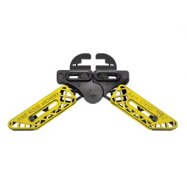 Pine Ridge Archery unisex adult Kwik Stand Bow Support, Yellow, Universal US