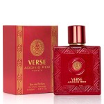 Verse Adonis Red for Men - 100ml Eau De Parfum Spray - Fruity Warm & Floral Fragrance Smell Fresh All Day Long Lasting Includes NovoGlow Carrying Pouch Gift for All Occasions