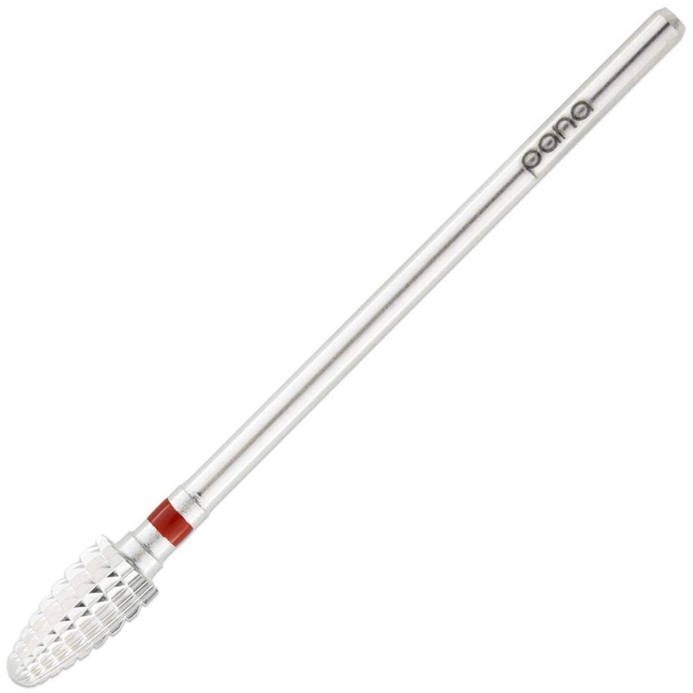 Pana 3/32 Safety Bit Nail Carbide Bit - For Electric Dremel Drill Machine (Fine, Mini Cone - Silver)