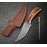 Poshland TR-1168 Custom Handmade Damascus Steel 10 Inches Tactical Knife - Perfect Grip Rose wood Handle