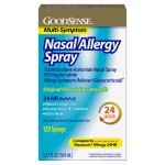 GoodSense Multi-Symptom Nasal Allergy Spray, Triamcinolone Acetonide Nasal Allergy Spray, 55 mcg per spray, 0.57 Fluid Ounces