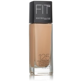Maybelline Fit Me Dewy + Smooth Foundation, Nude Beige, 1 fl. oz. (Packaging May Vary)