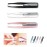 1st Choice 3 Stainless Steel Make Up LED Light Eyelash Eyebrow Hair Removal Lighted Tweezer
