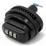 RioRand Trigger Lock 3 Digit Combination Gun Lock Compatible with Pistols Handgun Rifles Bb Gun Shotguns (1PC)