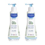 Mustela Hydra Bebe Body Lotion - Daily Moisturizing Baby Lotion with Natural Avocado, Jojoba & Sunflower Oil  10.14 fl. oz.  2-Pack