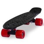 Flybar 22 Mini Cruiser Skateboard - Lightweight, Durable, Non-Slip Deck, ABEC-7 Bearings, Holds up to 175 lbs, for Kids Ages 6-12