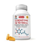 ANDREW LESSMAN Coenzyme Q-10 100 mg 60 Capsules - Essential for Energy Production and Optimum Key Organ Function, Anti-Oxidant Support, Depleted by Aging, Plus B-Complex. Easy to Swallow Capsules