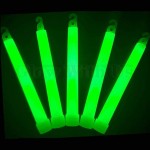 Glow Sticks Bulk Wholesale, 25 6 Industrial Grade Green Light Sticks. Bright Color, Glow 12-14 Hrs, Safety Glow Stick with 3-Year Shelf Life, GlowWithUs Brand