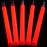 Glow Sticks Bulk Wholesale, 25 6 Industrial Grade Red Light Sticks. Bright Color, Glow 12-14 Hrs, Safety Glow Stick with 3-Year Shelf Life, GlowWithUs Brand