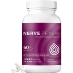 NERVE RENEW Advanced Nerve Support - 300mg Stabilized R-Alpha Lipoic Acid, Vitamin B Complex, Benfotiamine, Herbs for Fast-Acting Support