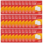 WORLD-BIO Toe Warmers for Feet 30 Pairs, Hot Warmers for Women Men Long Lasting Safe Natural Odorless Air Activated Warm Up to 7 Hours of Heat, Disposable Heat Pack Keep Toe Foot Warm