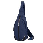 WATERFLY Medium Crossbody Sling Backpack Anti Theft Backpack for Traveling Chest Shoulder Bag