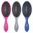 Conair Detangling Hair Brush Set 3 Pack, For Wet, Dry and All Hair Types, Detangling Brushes for Women in Blue, Pink, and Gray