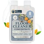 ProCare Citrus Floor Cleaner Concentrate (Made in USA) | Vinyl, Wood, Tile, Stone & Laminate Floor Cleaner For Mopping, Household Supplies, Cleaning Solution Concentrate For Kitchen & Bathroom - 8oz