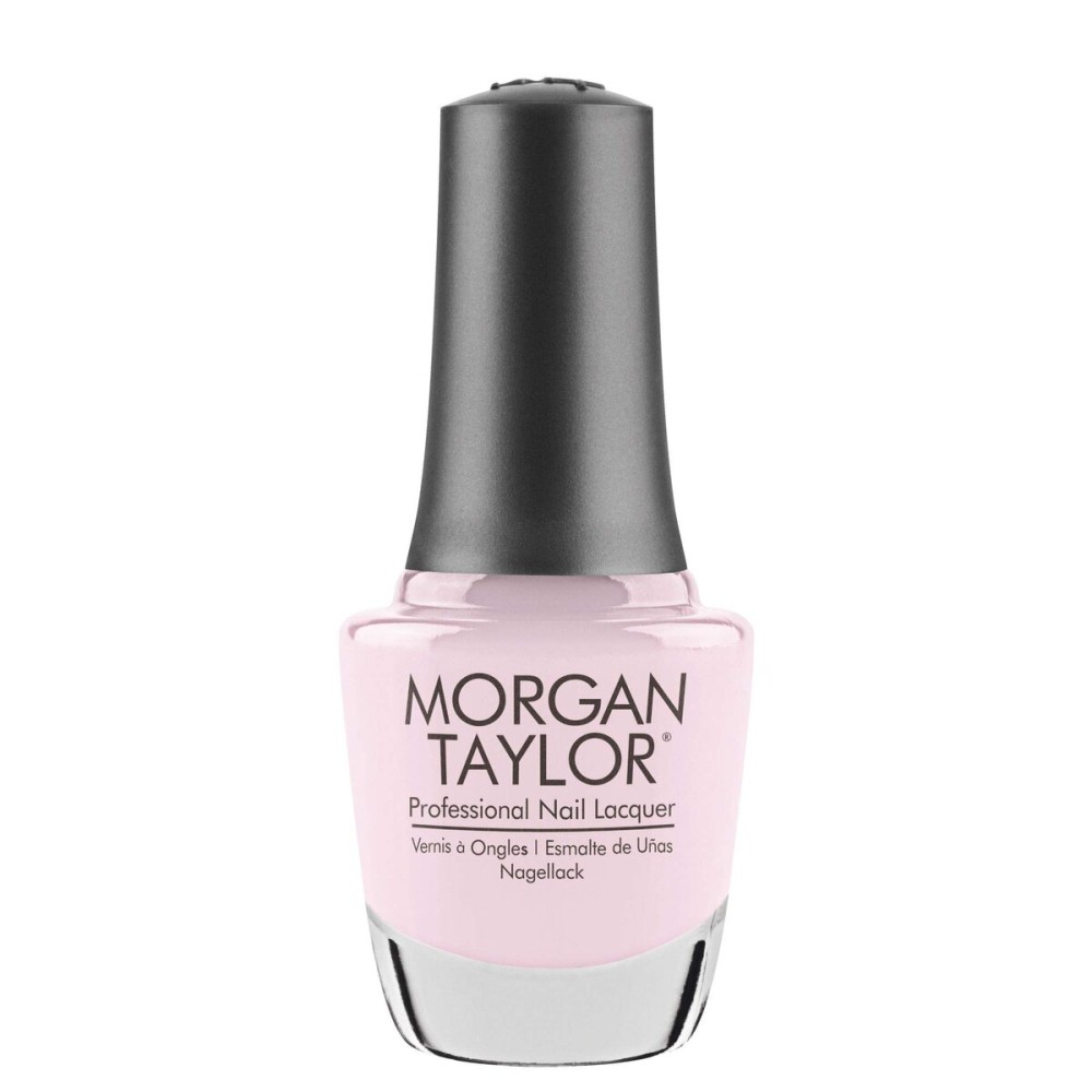 Morgan Taylor Nail Lacquer (N-ice Girls Rule) Light Pink Professional Lacquer, Vibrant, Chip-Resistant, Fast-Drying, Long-Lasting, High-Shine, Perfect for Manicures & Pedicure, 0.5 ounce.