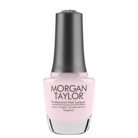 Morgan Taylor Nail Lacquer (N-ice Girls Rule) Light Pink Professional Lacquer, Vibrant, Chip-Resistant, Fast-Drying, Long-Lasting, High-Shine, Perfect for Manicures & Pedicure, 0.5 ounce.