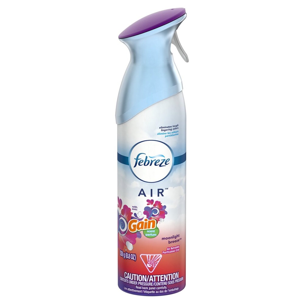 Febreze Odor-Fighting Air Freshener with Gain Moonlight Breeze Scent, 8.8 fl oz