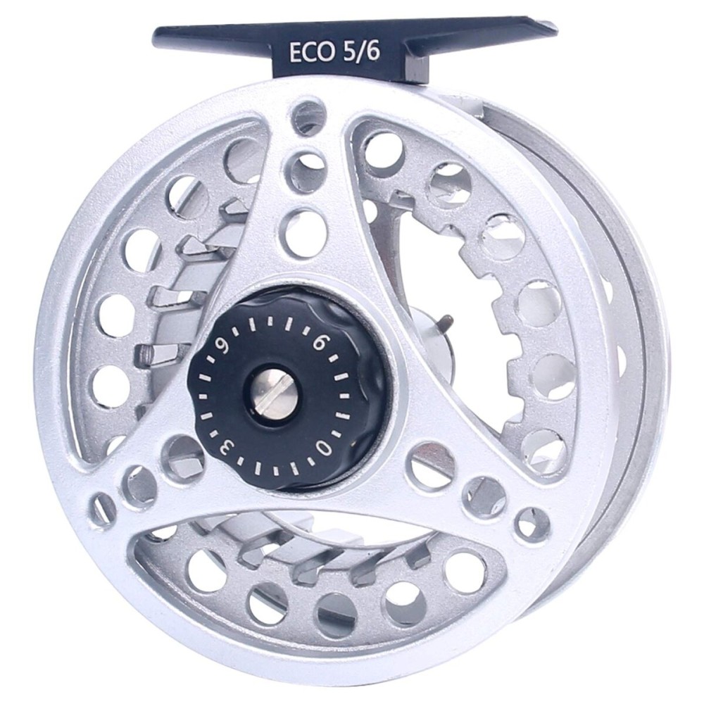 M MAXIMUMCATCH Maxcatch ECO Fly Reel Large Arbor with Diecast Aluminum Body (3/4wt 5/6wt 7/8wt) (ECO Reel, 5/6 Weight)