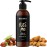 Vanilla Sensual Massage Oil for Couples - Relaxing Full Body Massage Oil for Date Night with Moisturizing Coconut and Sweet Almond Oil - Vegan Non Staining Non Greasy Silky Smooth Gliding Formula