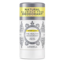 Lavanila Sport Luxe Aluminum Free Deodorant, 2oz - Triple Odor Protection, Fresh Scent - Solid Stick Deodorant for Men & Women, Vegan