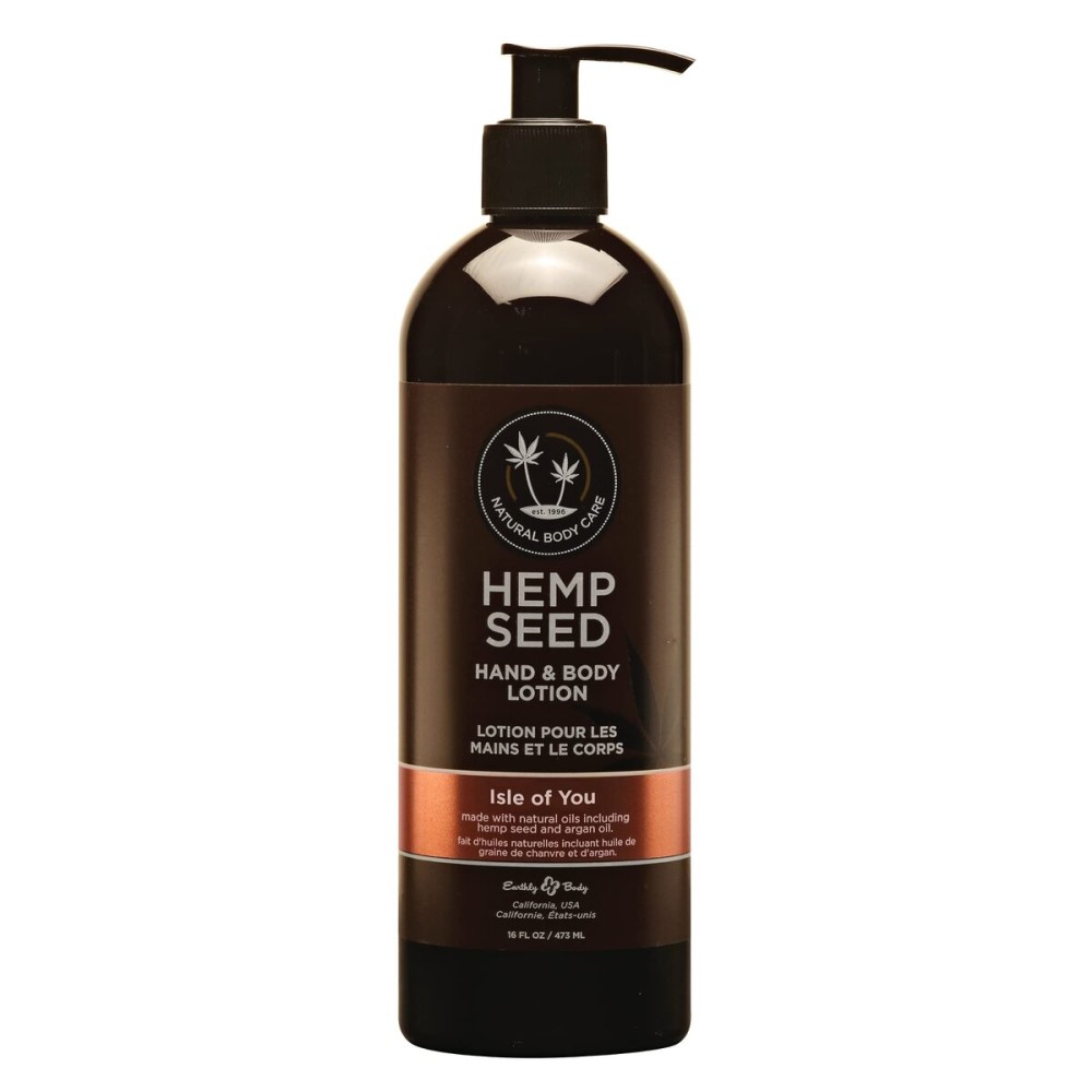 Earthly Body Hemp Seed Lotion-Isle of You 16 Fl Oz