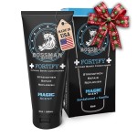 Bossman Fortify Intense Beard Conditioner for Men (Magic Scent) - Moisturizes, Replenishes & Protects with Natural Ingredients - Thicker Formula, Made in USA