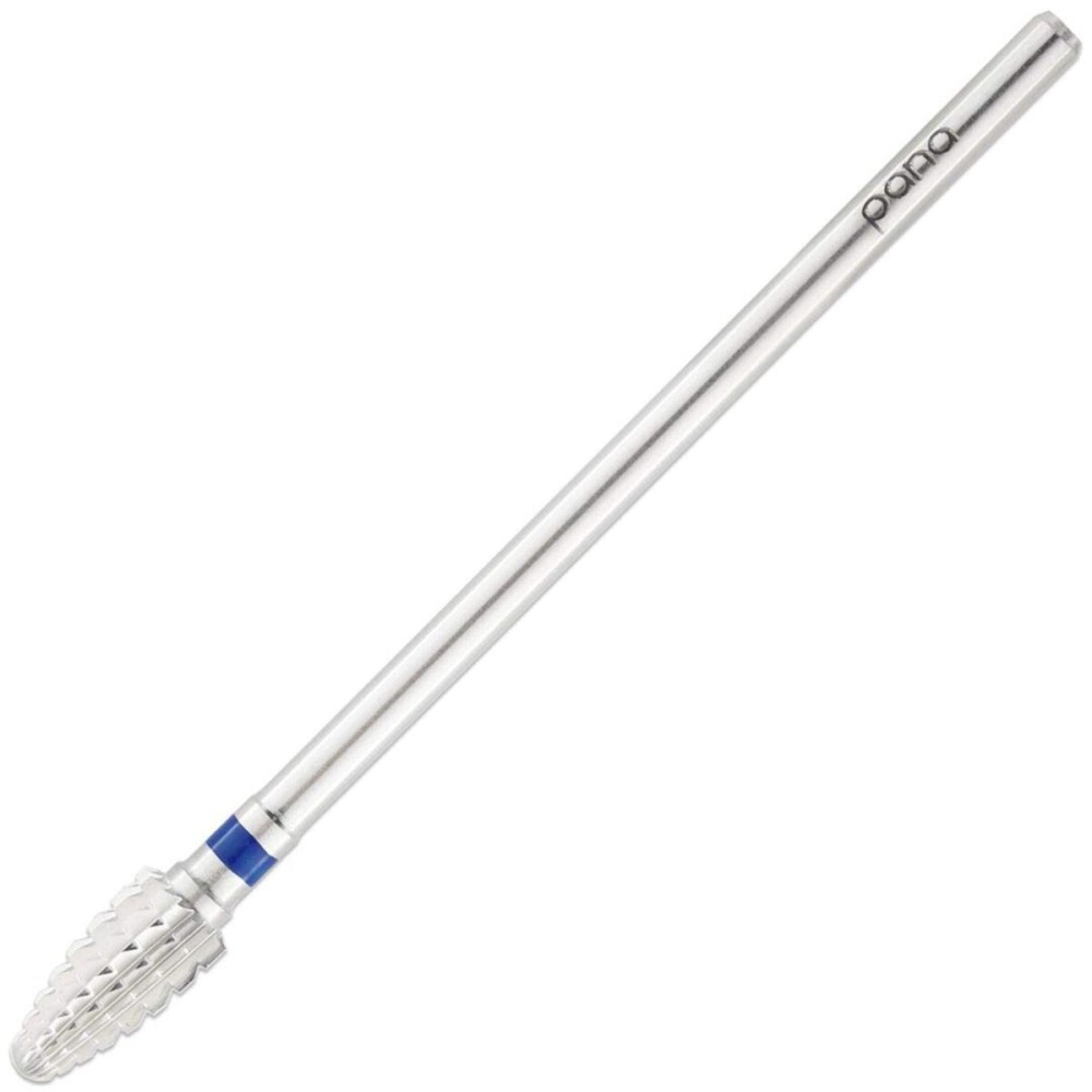 Pana 3/32 Safety Bit Nail Carbide Bit - For Electric Dremel Drill Machine (Medium, Mini Cone - Silver)