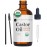 Kate Blanc Cosmetics Castor Oil Organic for Hair, Lashes, Face (2oz), 100% Pure, Cold Pressed, Hexane Free Hair Oil. Eyelash Serum for Thicker-Looking Eyelashes & Eyebrows