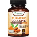 Turmeric Curcumin Supplement 1950mg - 95% Curcuminoids with Organic Turmeric & BioPerine Black Pepper Extract for Best Absorption, Natural Vegan Joint Support, Non-GMO, Bottled in USA - 60 Capsules