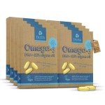 Testa Omega-3 - Plant Based DHA + EPA from Algae Oil - Pure and Vegan Omega-3 - Much Healthier Than Fish Oil - 60 Capsules (8 Pack)